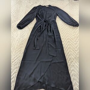 NWT Pinup Art Satin Dress